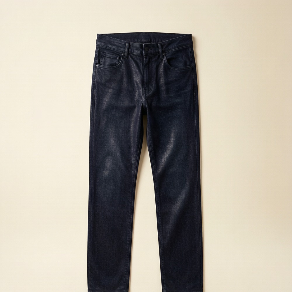 stretch men's jeans in dark rinse