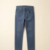 stretch men's jeans in slate — main