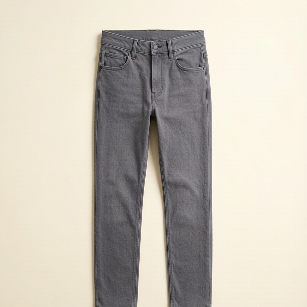 slim men's jeans in grey