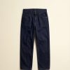 relaxed men's jeans in dark indigo — main