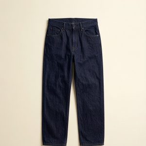 relaxed men's jeans in dark indigo — main